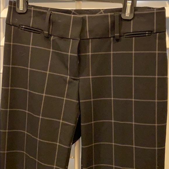 Wide leg window pane trouser - Picture 2 of 4